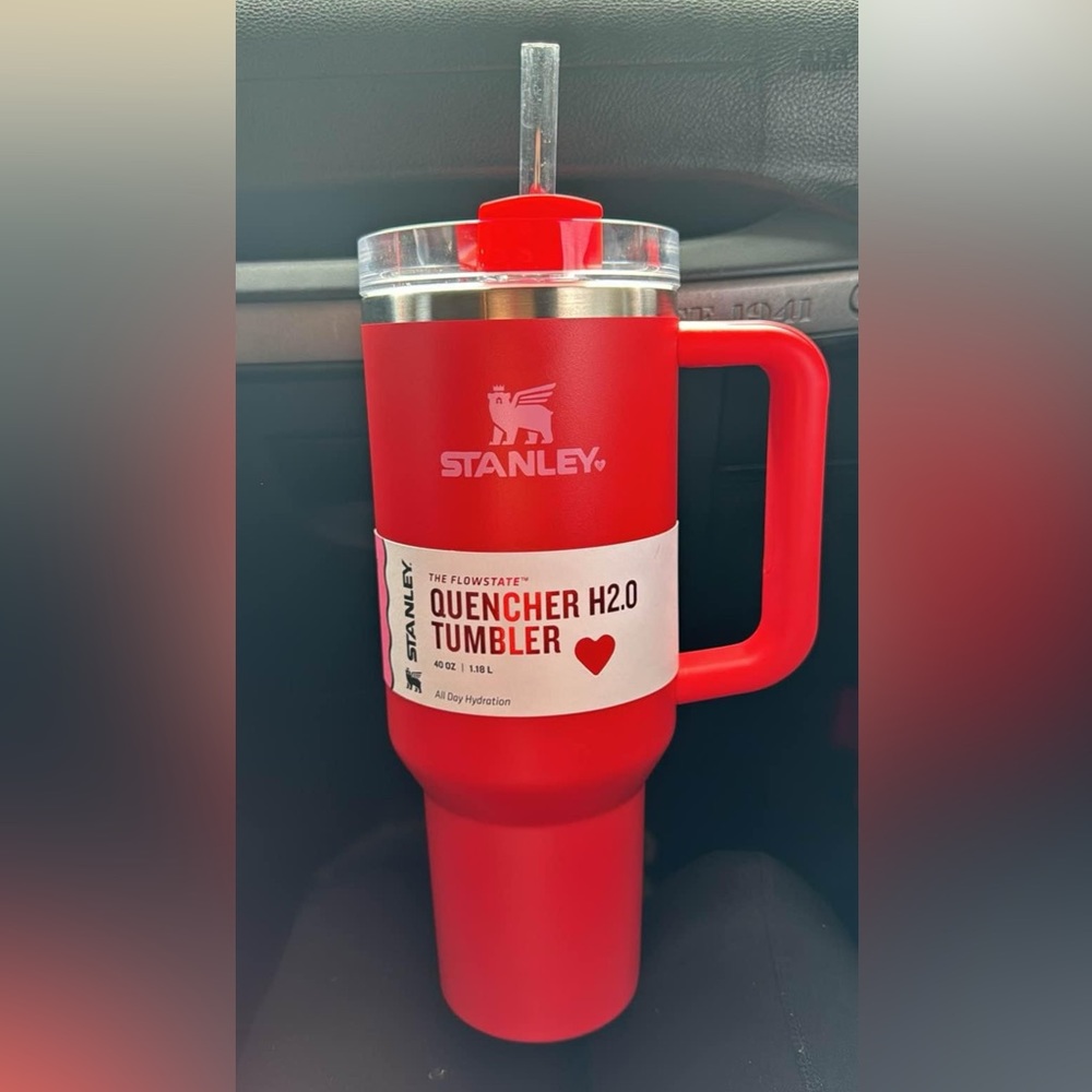 Red Valentine’s Day Stanley cup ♥️